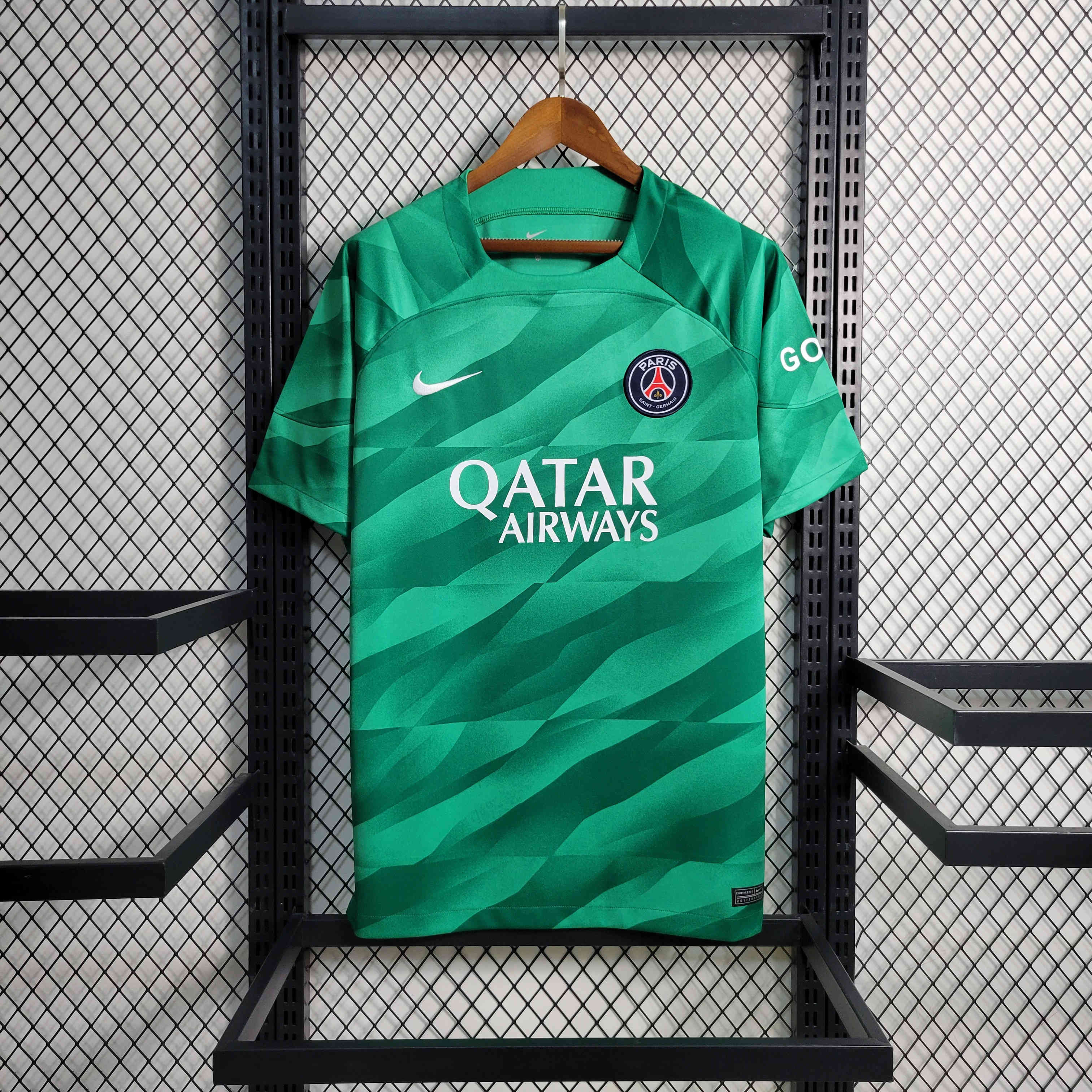 23/24 Paris Saint-Germain PSG Green Goalkeeper Jersey - Fans Version